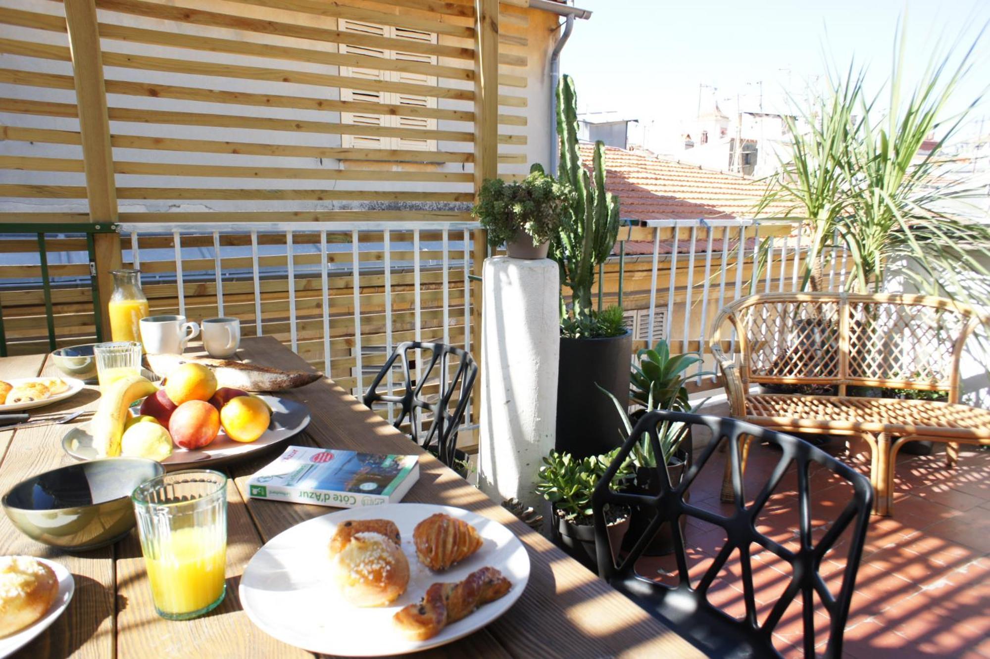Ze Perfect Place - Vieux Nice - Exceptionnel Appartement - Calme Et Terrasse Avec Vues Kültér fotó